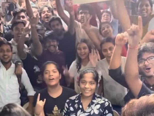 CA Rohit Sethi with students in a classroom learning environment