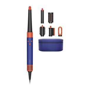 Dyson Airwrap hair styling tool with multiple styling attachments