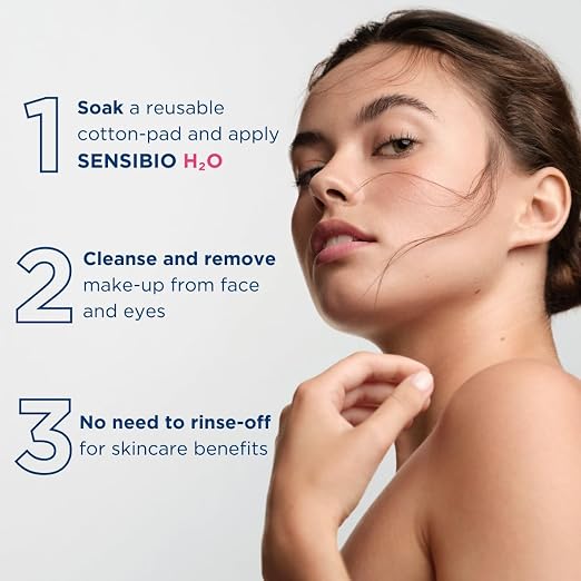 Bioderma Sensibio H2O – How to Use Bioderma Sensibio H2O makeup removal steps for gentle cleansing