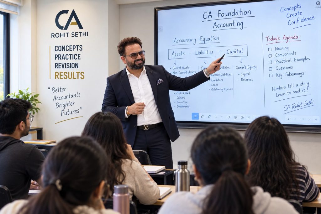 CA Foundation Courses CA Foundation Courses by CA Rohit Sethi